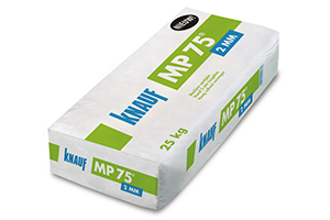 Nieuwe innovatie van Knauf: MP 75® 2 mm